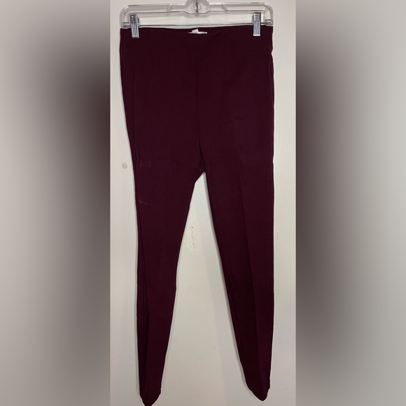 LC Lauren Conrad Pants - LC Lauren Conrad l  Burgundy l Stretch Skinny Pants Women’s l Size M l Poshmark